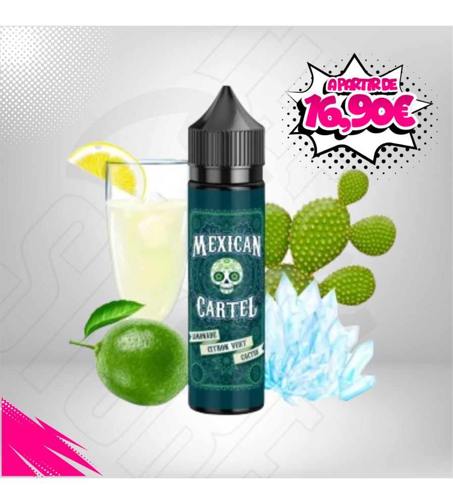 LIMONADE CITRON VERT CACTUS 50ML – MEXICAN CARTEL