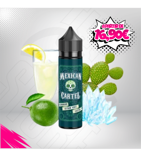 LIMONADE CITRON VERT CACTUS 50ML – MEXICAN CARTEL