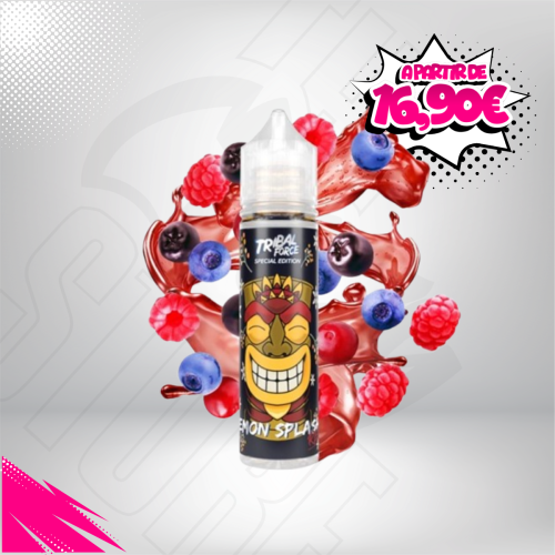 LEMON SPLASH RED SPECIAL EDITION 50ML – TRIBAL FORCE