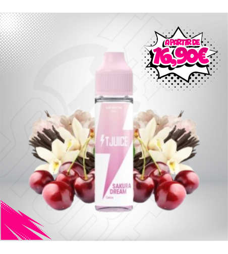 SAKURA DREAM 50ML - T-JUICE