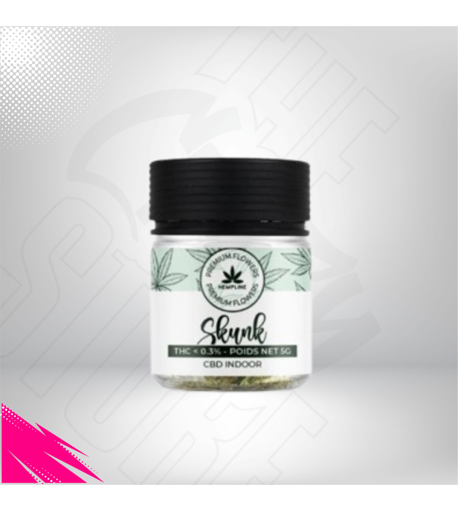 Skunk Fleur de CBD 🥦  HEMPLINE