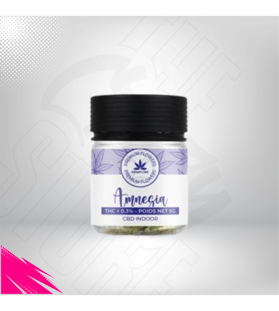 Amnesia - Fleur de CBD - Hempline 🍋🌲🥦
