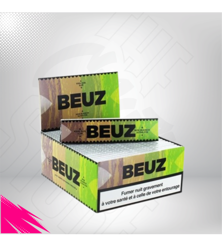 Feuilles A Rouler Brun Slim (50pcs) - Beuz