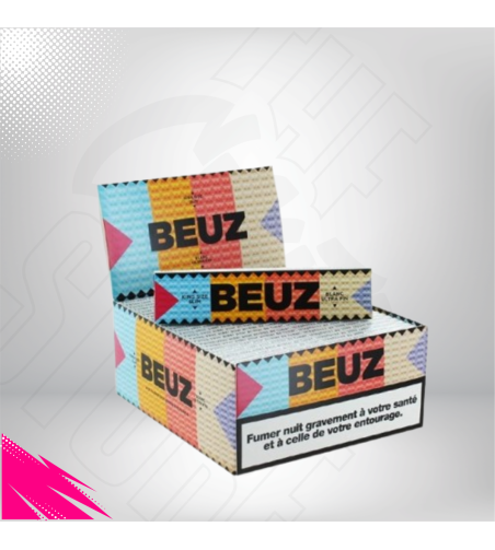Feuilles A Rouler Blanc Slim (50pcs) - Beuz