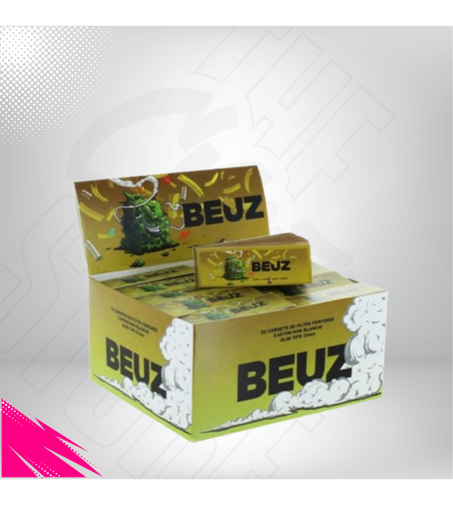 Filtres en Carton Brown Buds (50pcs) - Beuz