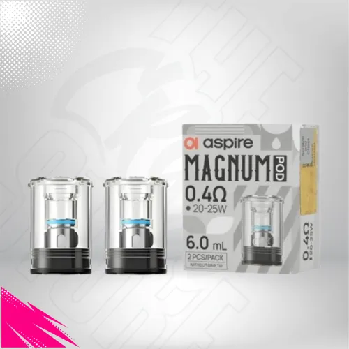 Cartouches Magnum 0.25/0.4/0.6Ω 6ml (2pcs) - Aspire