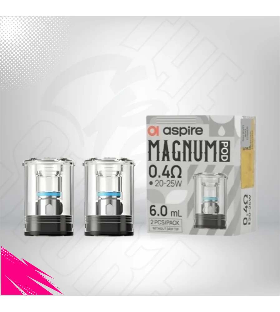 Cartouches Magnum 0.25/0.4/0.6Ω 6ml (2pcs) - Aspire