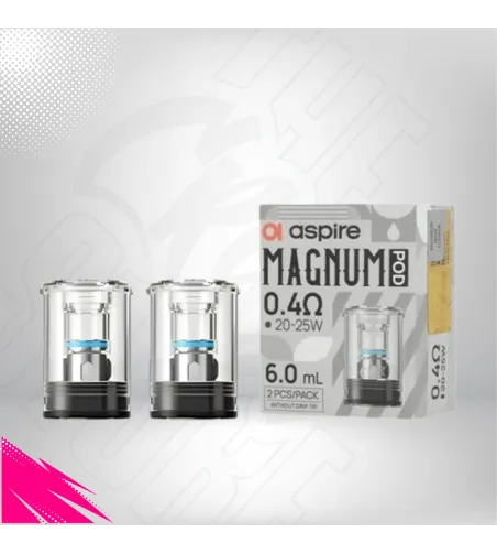Cartouches Magnum 0.25/0.4/0.6Ω 6ml (2pcs) - Aspire