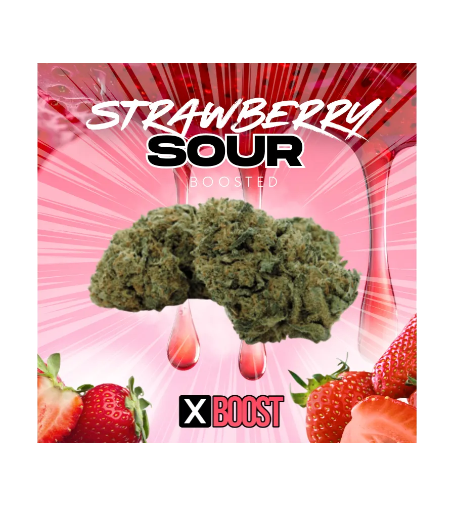Strawberry Sour - XBoost 10% - Indoor Suisse