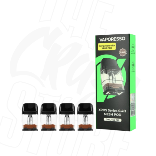XROS Series Pods (4 pièces) – Options de résistances 0,4 / 0,6 / 0,8 / 1Ω | Vaporesso