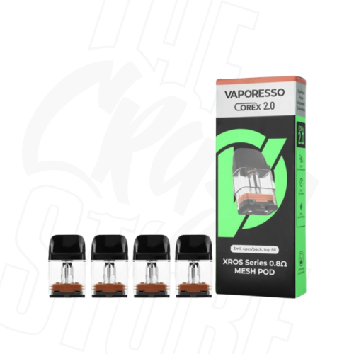 XROS Series Pods (4 pièces) – Options de résistances 0,4 / 0,6 / 0,8 / 1Ω | Vaporesso