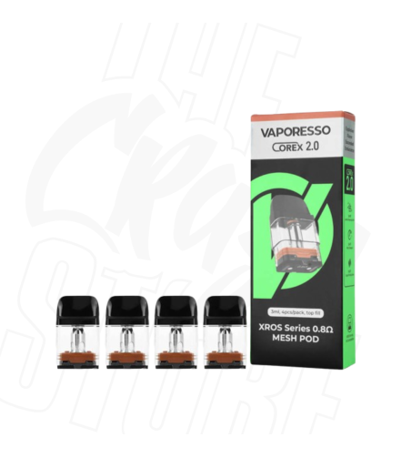 XROS Series Pods (4 pièces) – Options de résistances 0,4 / 0,6 / 0,8 / 1Ω | Vaporesso