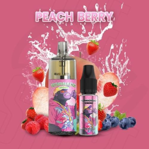 TORNADO PUFF 1000 PEACH BERRY