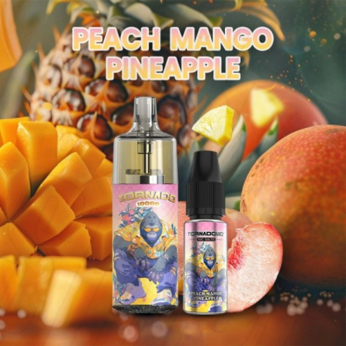 TORNADO PUFF 1000 PECH MANGO PINEAPPLE