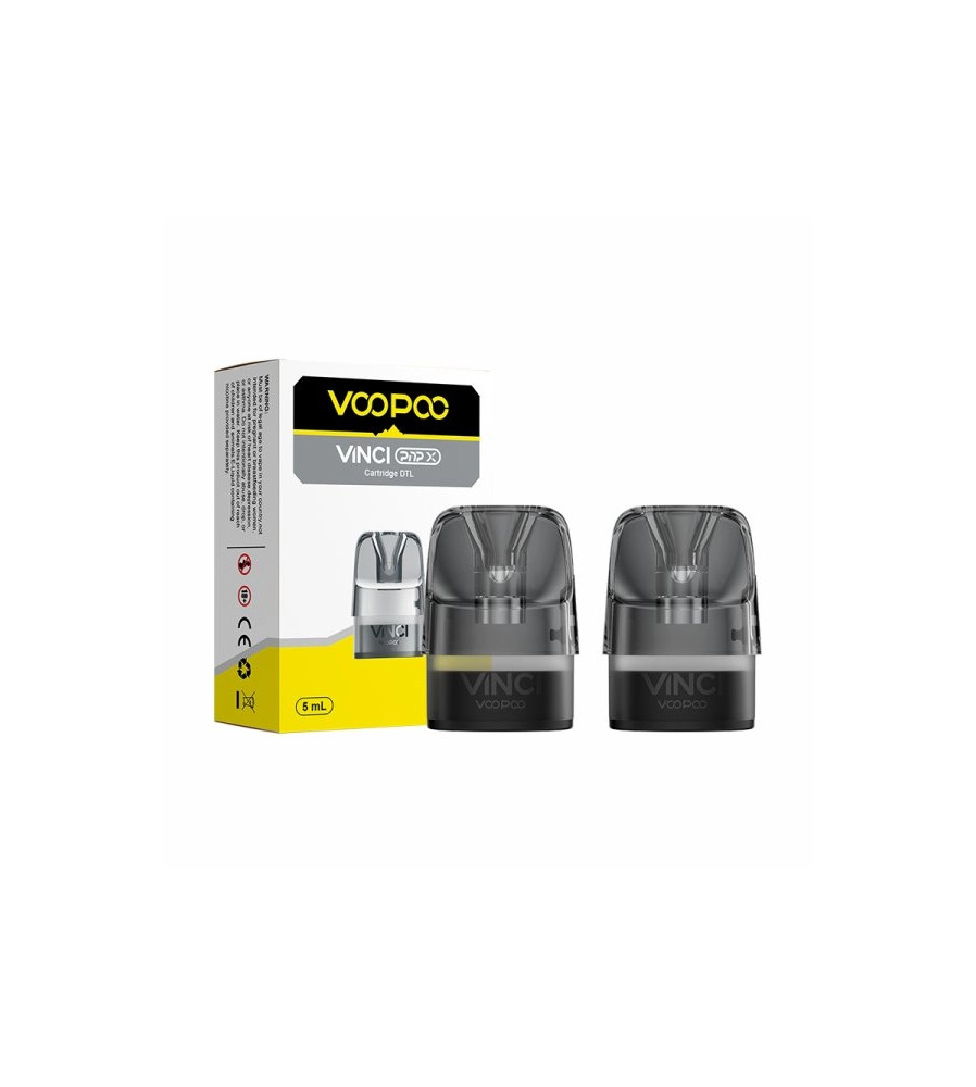 CARTOUCHES VIDES VINCI PNP X DTL 5ML (2PCS) - VOOPOO