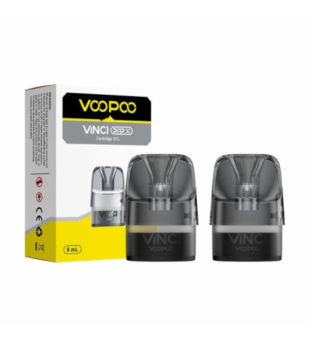 CARTOUCHES VIDES VINCI PNP X DTL 5ML (2PCS) - VOOPOO