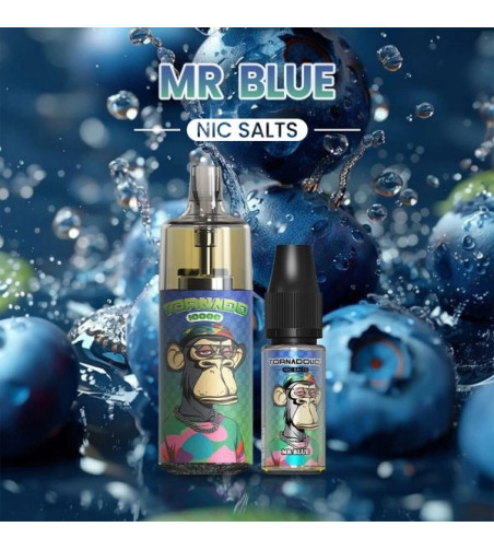 TORNADO 10000 MR BLUE 10/20MG the crazy store