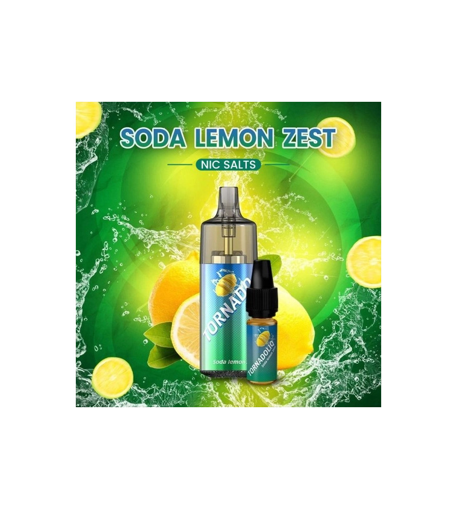 TORNADO 10000 SODA LEMON ZEST 10/20MG DRINK EDITION the crazy store