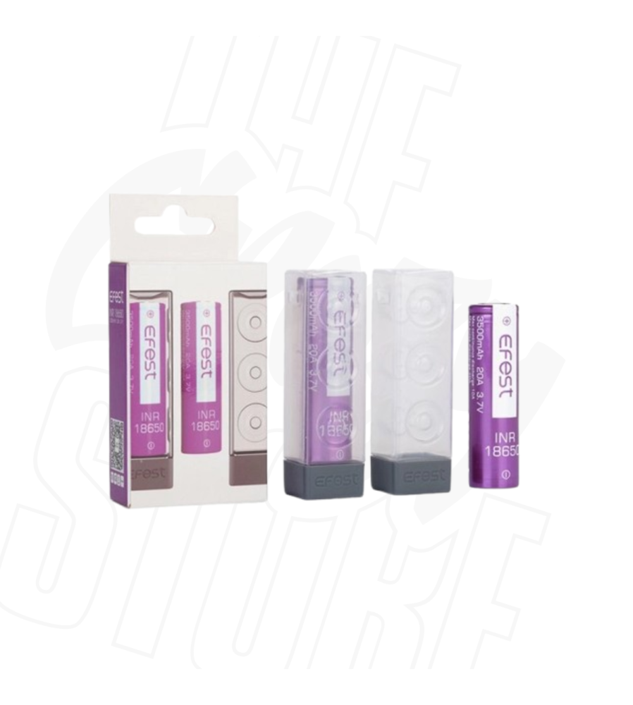 Accu Rechargeable 18650 3500mAh 20A (2pcs) - Efest