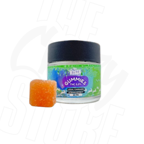 Gummies Strong THC 0,3% White Rabbit (Pot de 6)