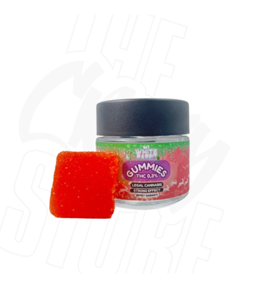 Gummies Extra Strong THC 0,3% White Rabbit (Pot de 2)